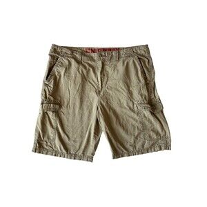 Union Bay Shorts Mens 38 Cargo Baggy Y2K Outdoor Hiking Casual Khaki‎ Brown